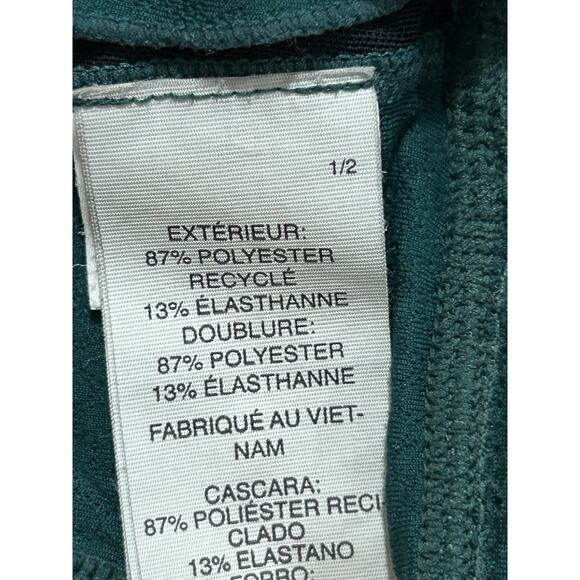 Vuori Long Line Elevation Bra Size M Jade Heather - Picture 5 of 6